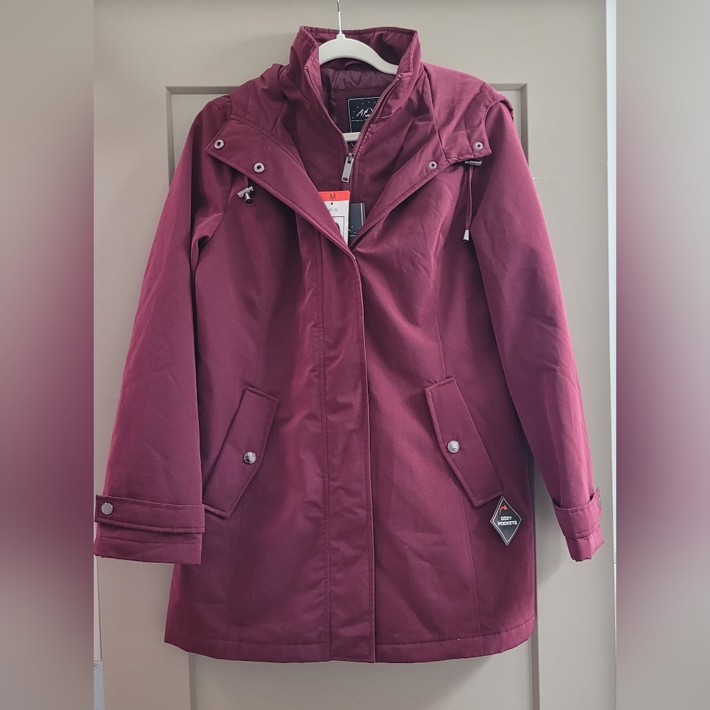 HFX Performance Women's All Weather
Trench Coat Size Medium.